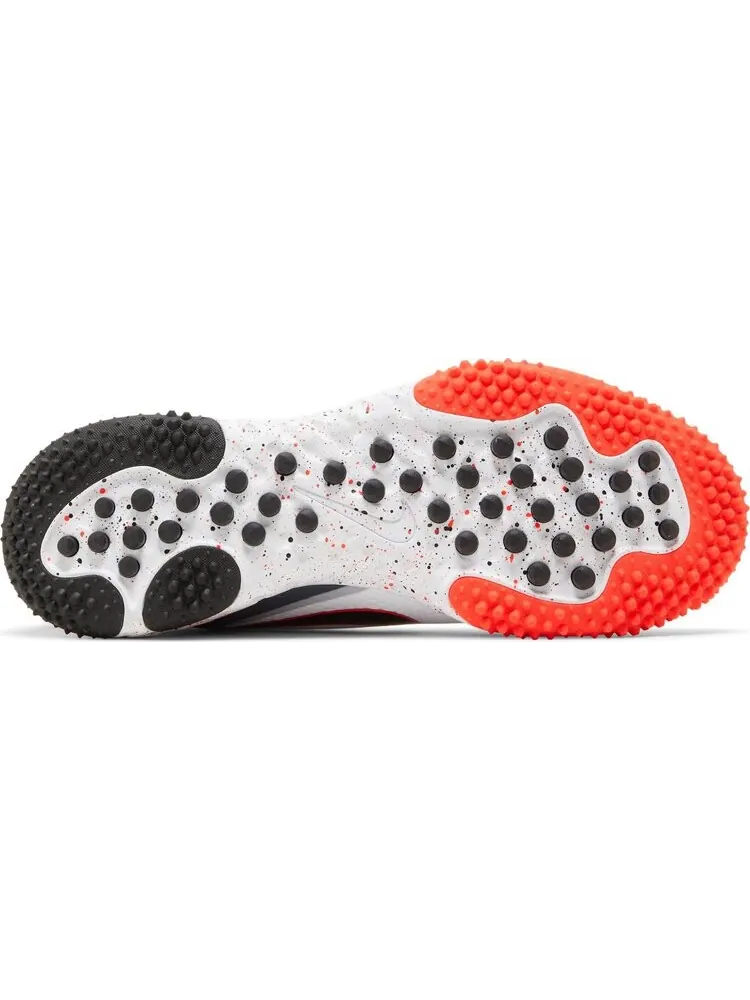 Кроссовки Nike Alpha Huarache Elite 3 Turf 'White Bright Crimson' — изображение 4 из 8, белый