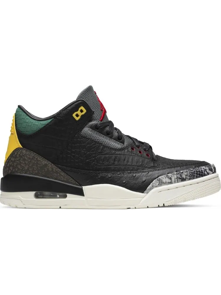Кроссовки Air Jordan 3 Retro SE Animal Instinct 2.0 — изображение 1 из 8, черный