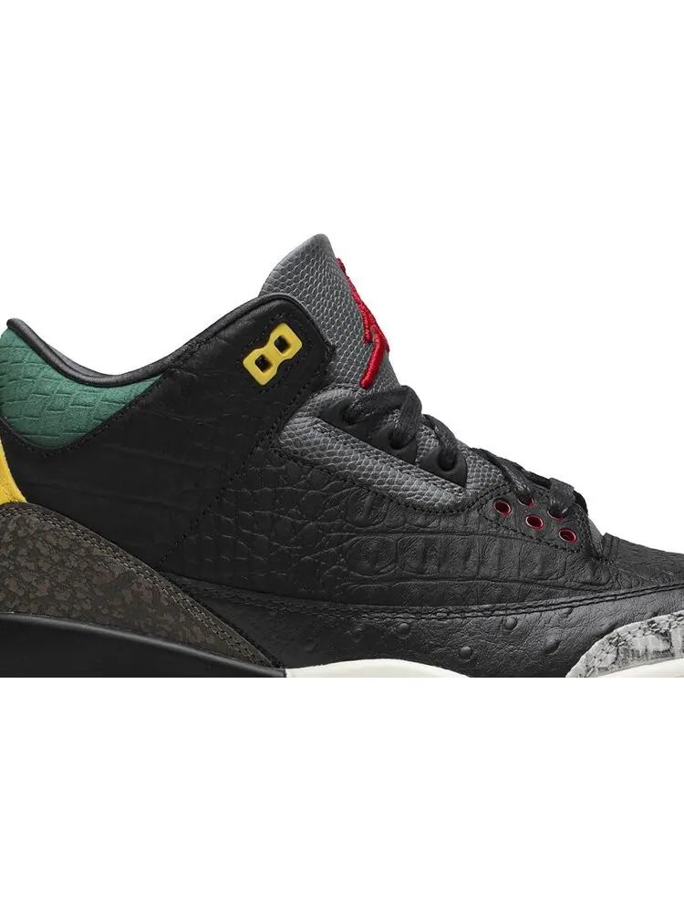 Кроссовки Air Jordan 3 Retro SE Animal Instinct 2.0 — изображение 2 из 8, черный
