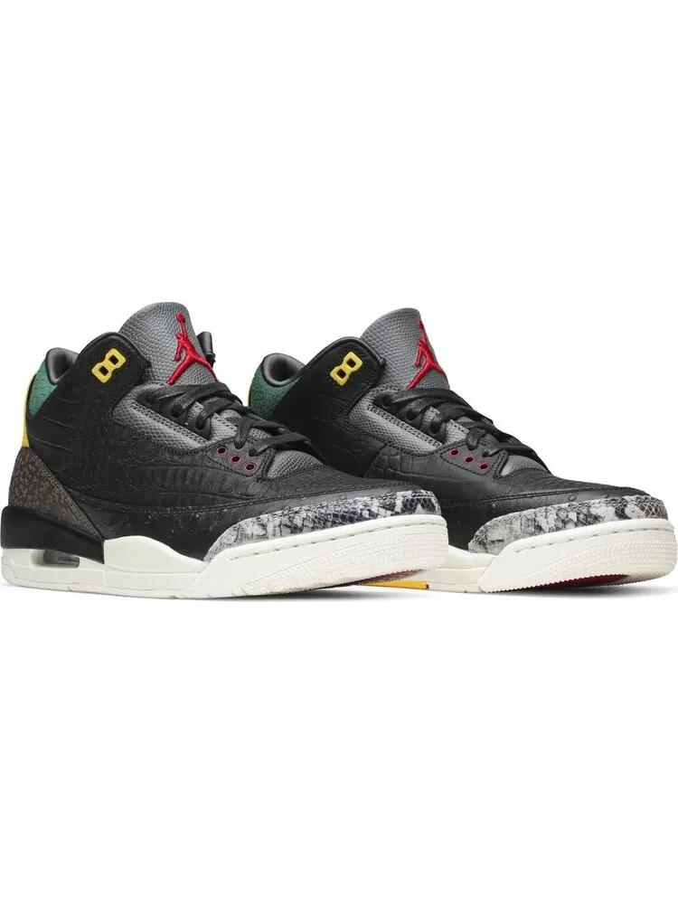 Кроссовки Air Jordan 3 Retro SE Animal Instinct 2.0 — изображение 8 из 8, черный