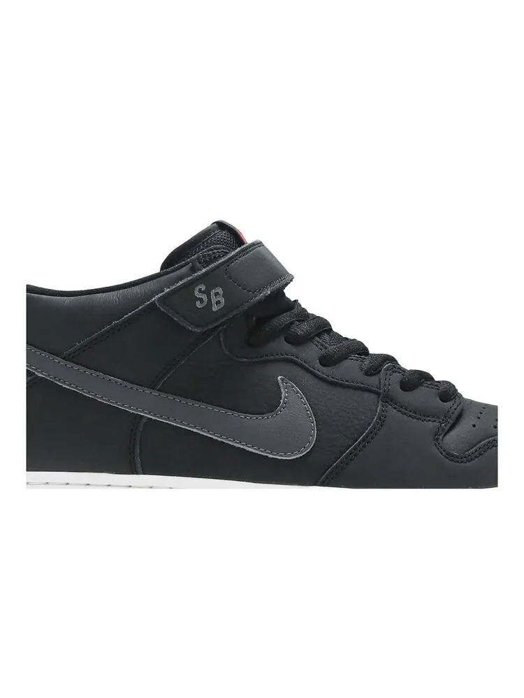 Кроссовки Nike Dunk Mid Pro ISO SB — изображение 2 из 4, черный