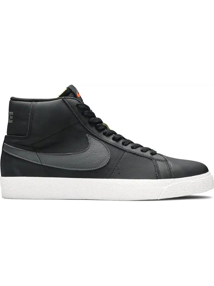 Кроссовки Nike Zoom Blazer Mid ISO SB 'Orange Label' — изображение 1 из 8, черный