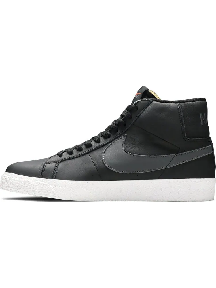 Кроссовки Nike Zoom Blazer Mid ISO SB 'Orange Label' — изображение 3 из 8, черный