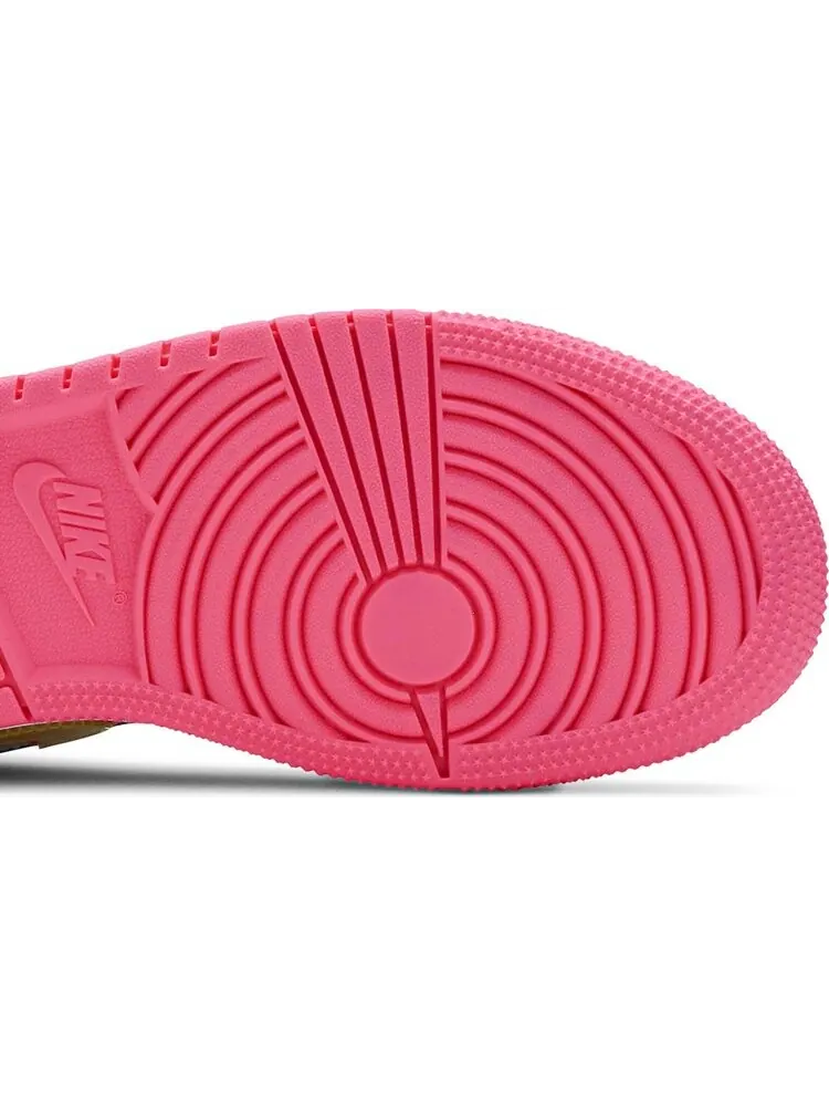 Кроссовки Air Jordan 1 Low GS Edge Glow — изображение 5 из 8, белый