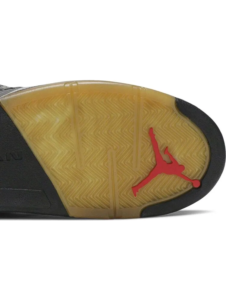 Кроссовки Off-White x Air Jordan 5 Retro SP PS Muslin — изображение 5 из 8, черный