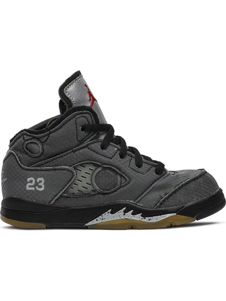 Кроссовки Off-White x Air Jordan 5 Retro SP TD Muslin — изображение 1 из 8, черный