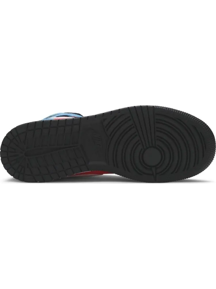 Кроссовки Air Jordan 1 Mid GS Game Time — изображение 4 из 8, мульти