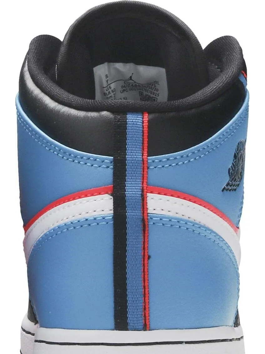 Кроссовки Air Jordan 1 Mid GS Game Time — изображение 7 из 8, мульти