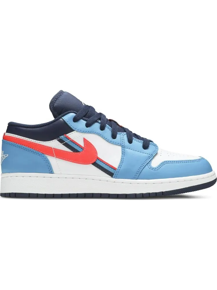 Кроссовки Air Jordan 1 Low GS Game Time — изображение 1 из 8, синий