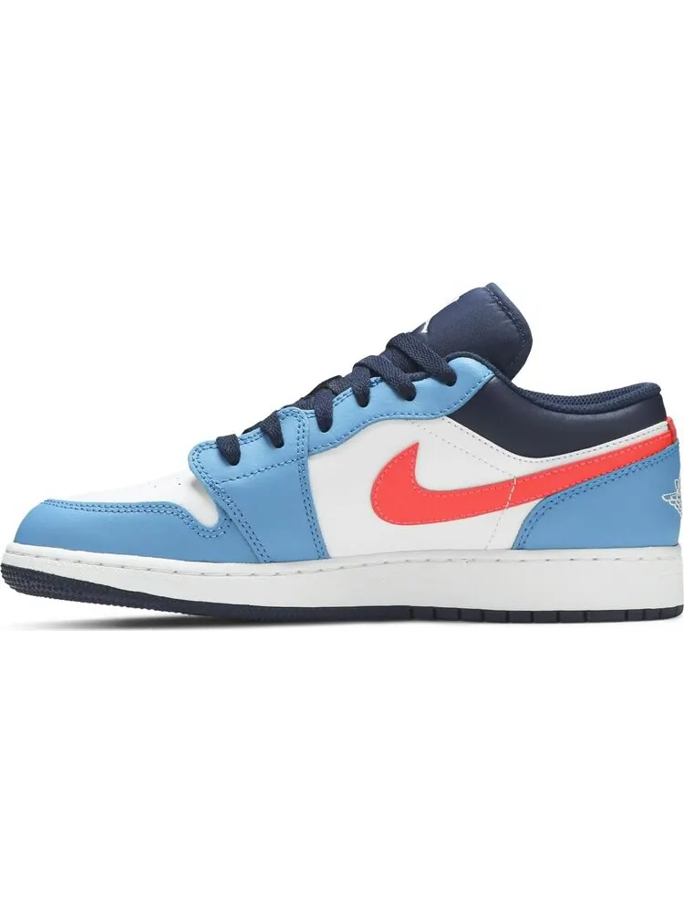 Кроссовки Air Jordan 1 Low GS Game Time — изображение 3 из 8, синий