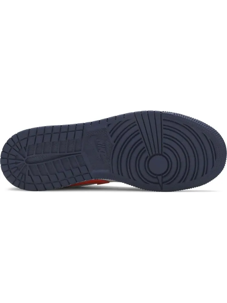 Кроссовки Air Jordan 1 Low GS Game Time — изображение 4 из 8, синий