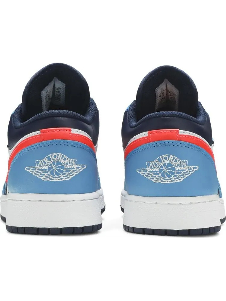 Кроссовки Air Jordan 1 Low GS Game Time — изображение 6 из 8, синий