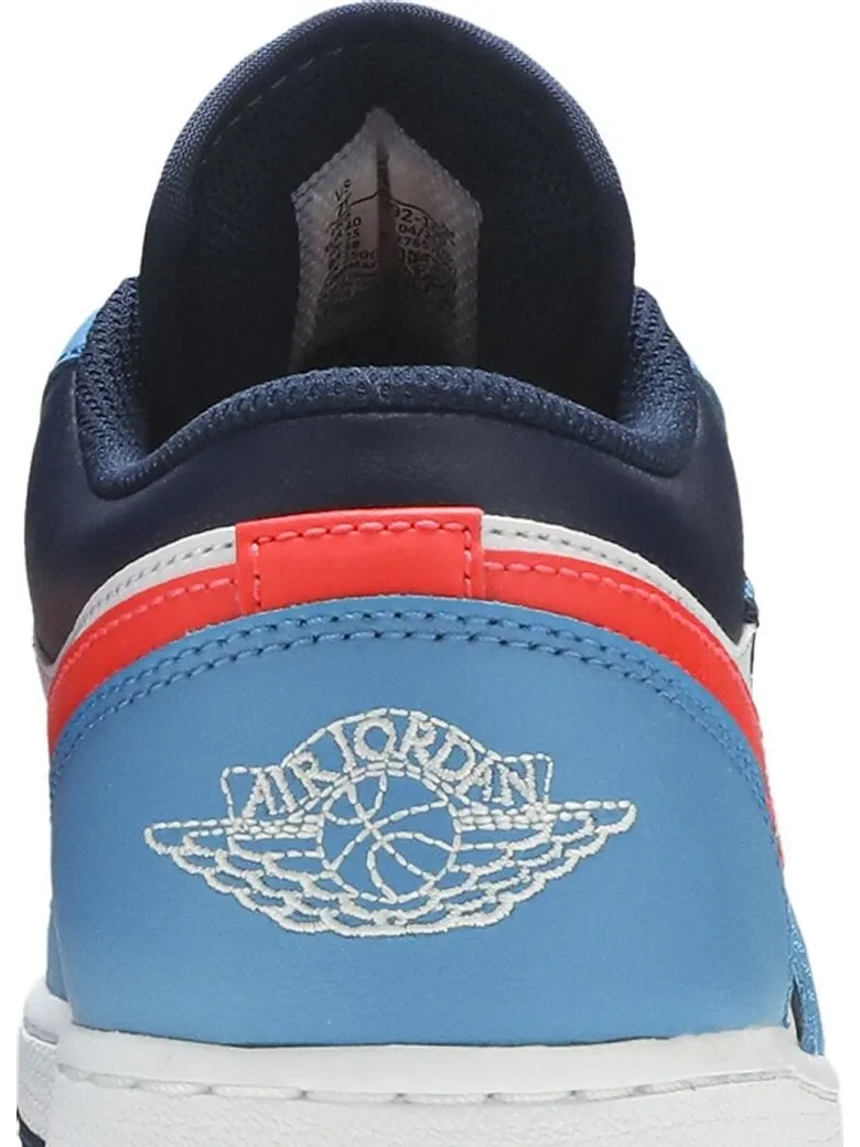 Кроссовки Air Jordan 1 Low GS Game Time — изображение 7 из 8, синий