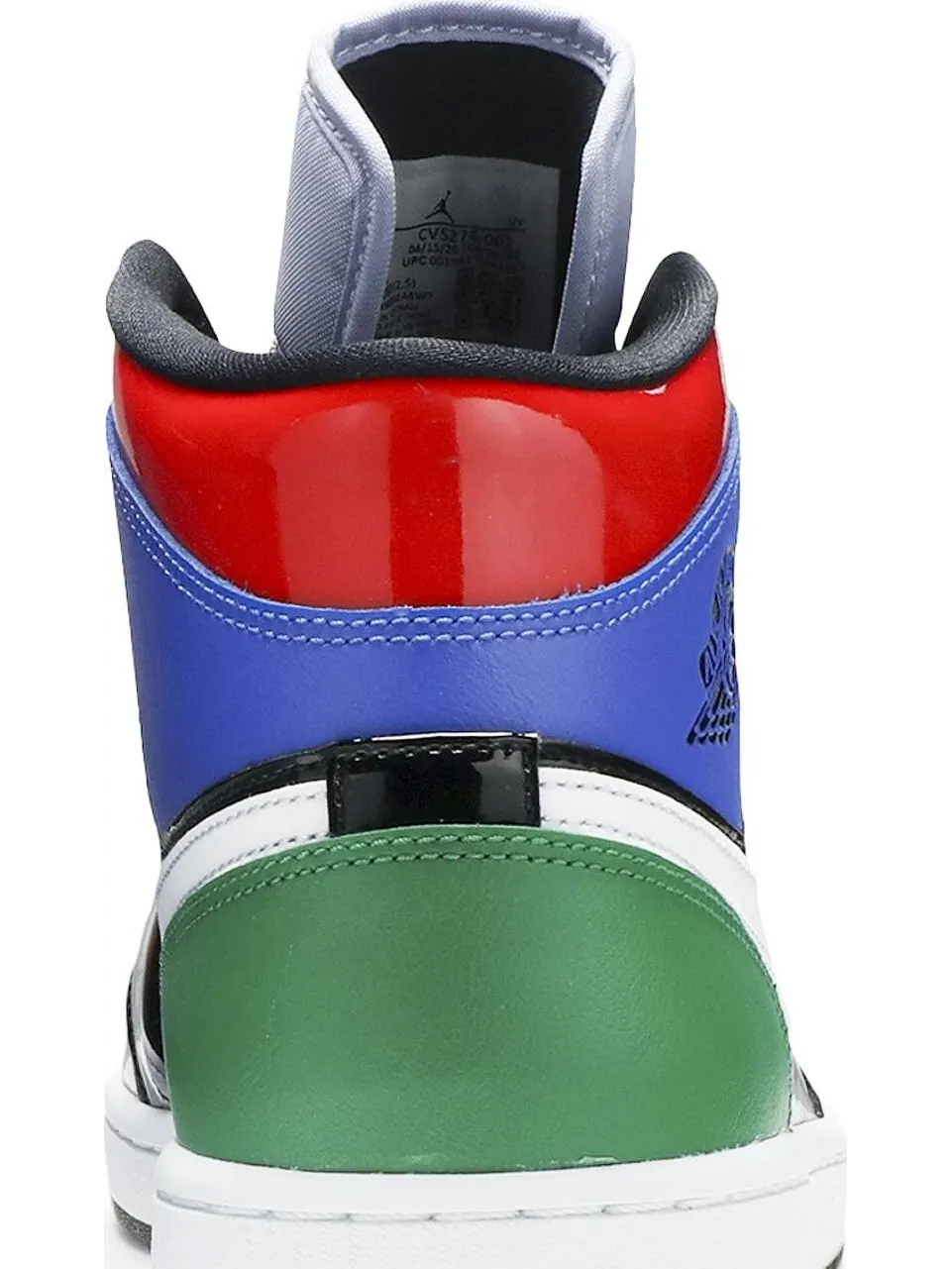 Кроссовки Wmns Air Jordan 1 Mid SE Multi Patent — изображение 7 из 8, мульти