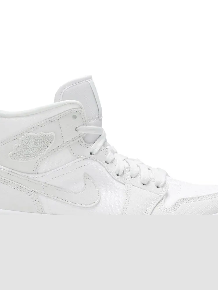 Кроссовки Wmns Air Jordan 1 Mid Spruce Aura — изображение 2 из 8, зеленый