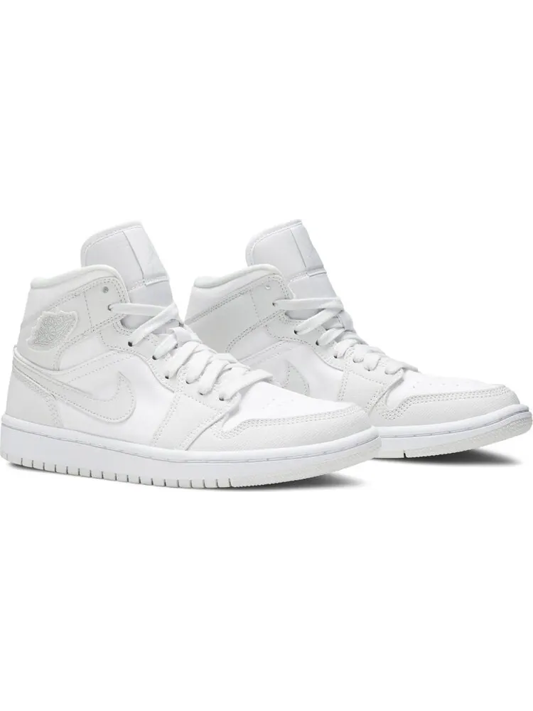 Кроссовки Wmns Air Jordan 1 Mid Spruce Aura — изображение 8 из 8, зеленый