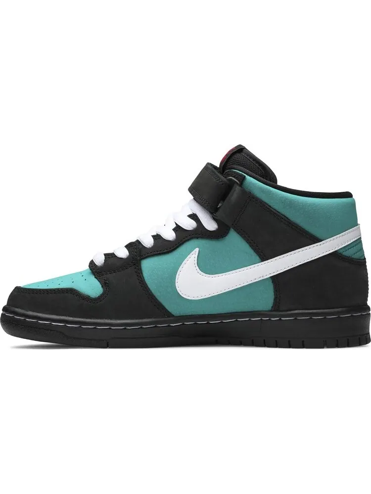 Кроссовки Nike Dunk Mid SB 'Freshwater' — изображение 3 из 8, бирюзовый