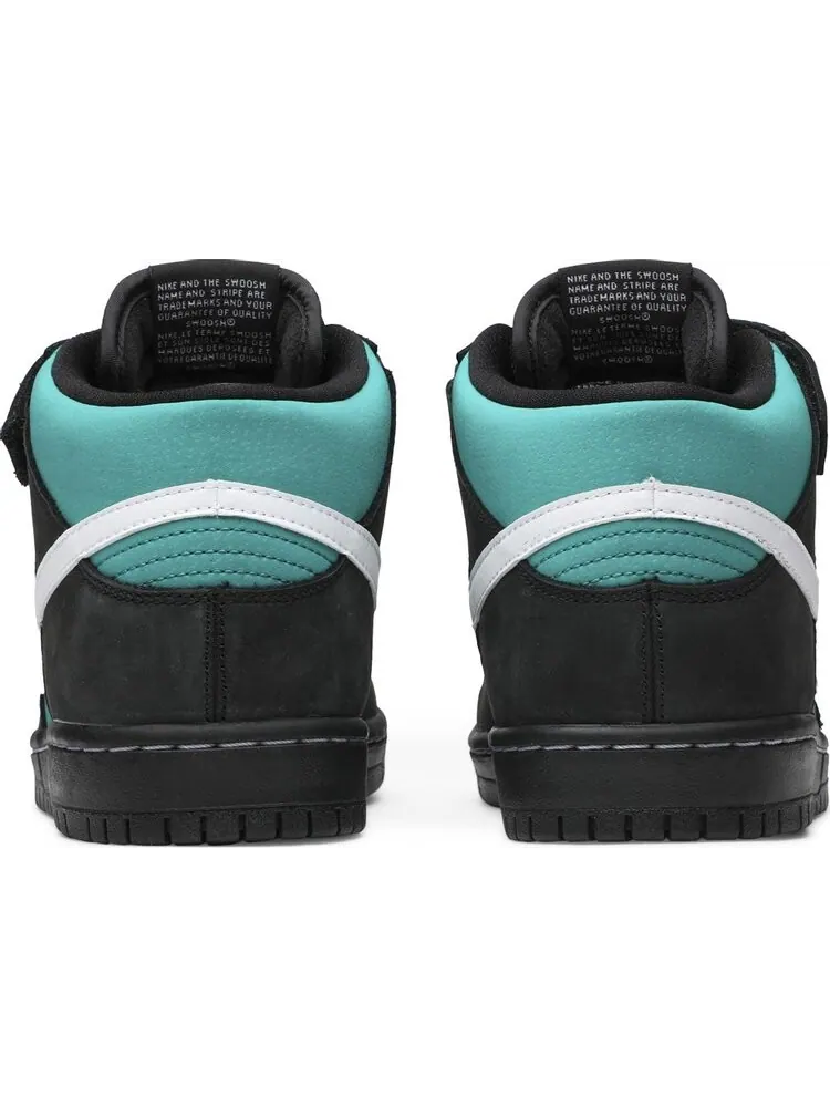 Кроссовки Nike Dunk Mid SB 'Freshwater' — изображение 6 из 8, бирюзовый