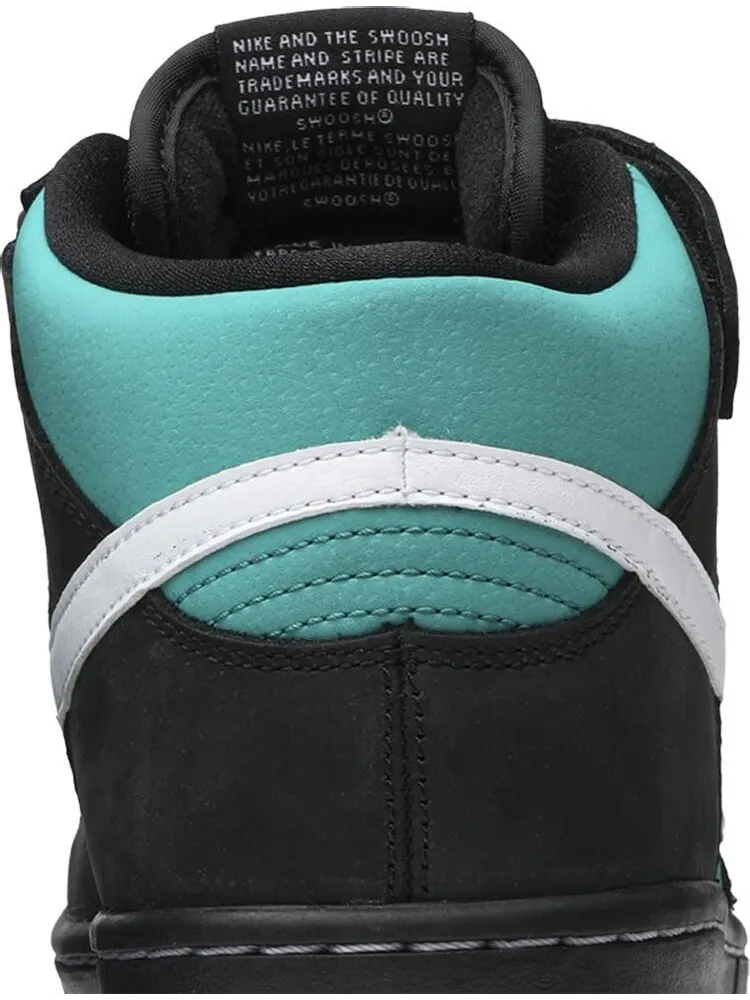 Кроссовки Nike Dunk Mid SB 'Freshwater' — изображение 7 из 8, бирюзовый