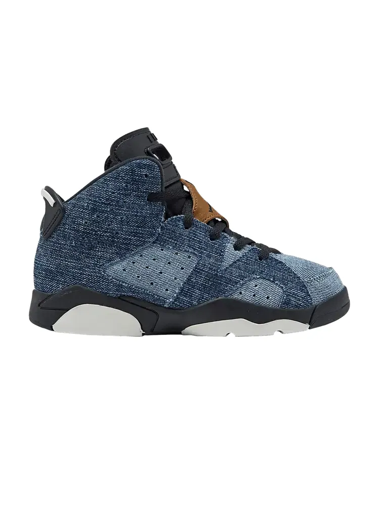 Кроссовки Air Jordan 6 Retro PS Washed Denim — изображение 1 из 1, джинсовый синий