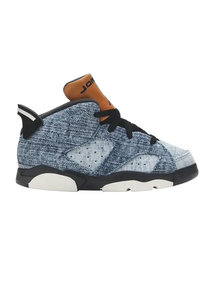 Кроссовки Air Jordan Air Jordan 6 Retro TD 'Washed Denim' — изображение 1 из 9