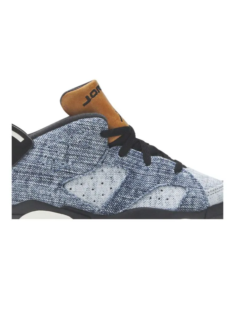 Кроссовки Air Jordan Air Jordan 6 Retro TD 'Washed Denim' — изображение 3 из 9