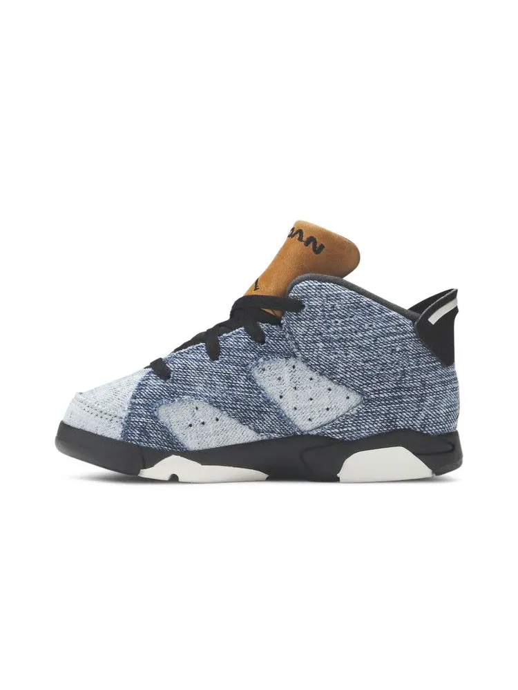Кроссовки Air Jordan Air Jordan 6 Retro TD 'Washed Denim' — изображение 4 из 9