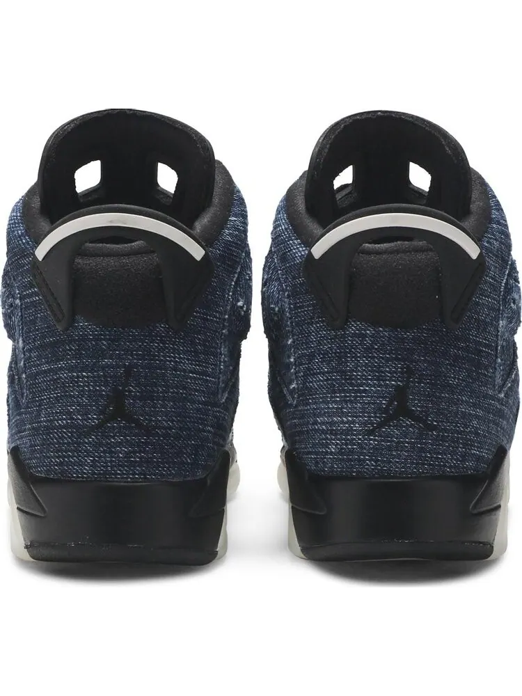 Кроссовки Air Jordan 6 Retro GS Washed Denim — изображение 6 из 8, синий