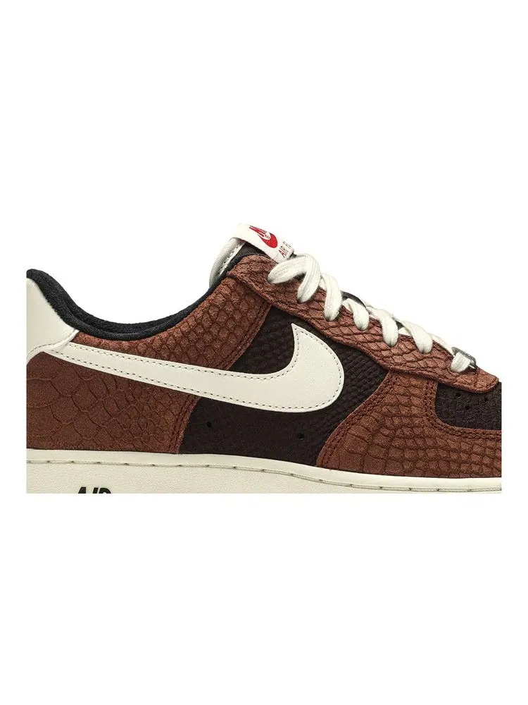 Кроссовки Nike Air Force 1 Low PRM 'Red Bark' — изображение 3 из 9, красный///красный