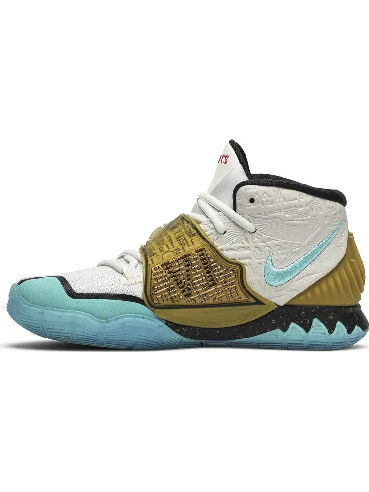 Кроссовки Nike Concepts x Kyrie 6 GS 'Golden Mummy' — изображение 3 из 8, загар