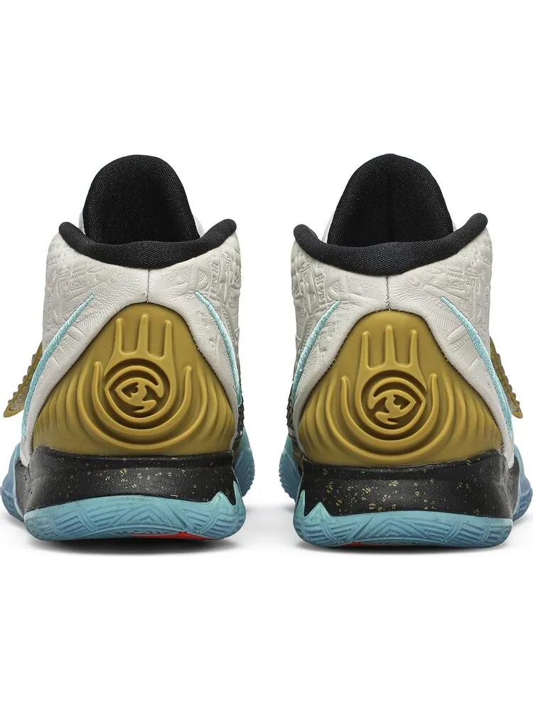 Кроссовки Nike Concepts x Kyrie 6 GS 'Golden Mummy' — изображение 6 из 8, загар