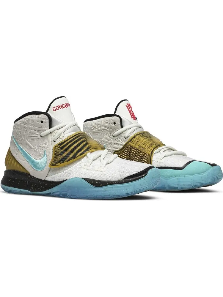 Кроссовки Nike Concepts x Kyrie 6 GS 'Golden Mummy' — изображение 8 из 8, загар