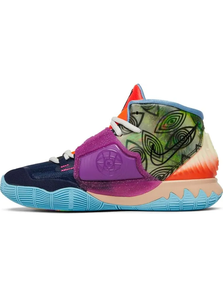 Кроссовки Nike Kyrie 6 Preheat GS 'Heal The World' — изображение 3 из 8, мульти