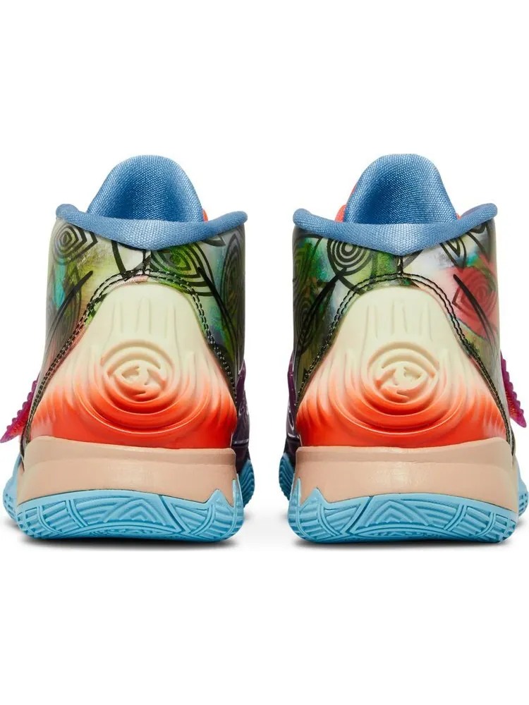 Кроссовки Nike Kyrie 6 Preheat GS 'Heal The World' — изображение 6 из 8, мульти