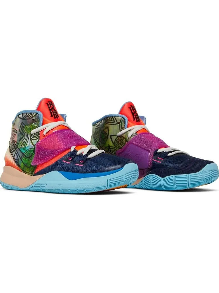 Кроссовки Nike Kyrie 6 Preheat GS 'Heal The World' — изображение 8 из 8, мульти