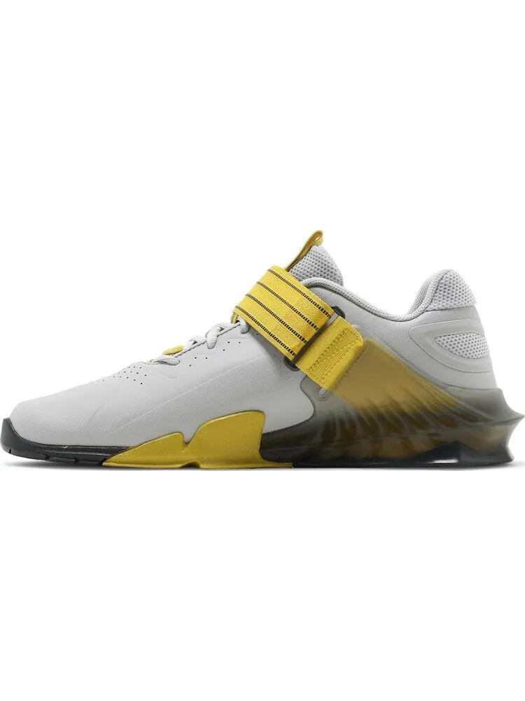 Кроссовки Nike Savaleos 'Grey Fog Bright Citron' — изображение 3 из 8, серый