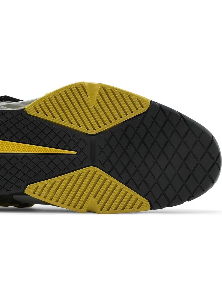 Кроссовки Nike Savaleos 'Grey Fog Bright Citron' — изображение 5 из 8, серый