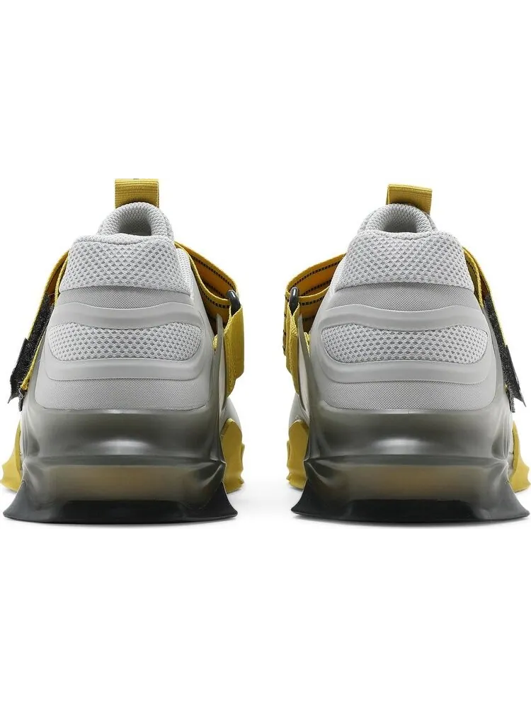 Кроссовки Nike Savaleos 'Grey Fog Bright Citron' — изображение 6 из 8, серый