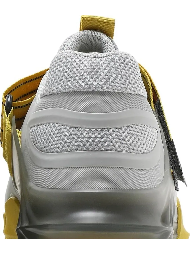 Кроссовки Nike Savaleos 'Grey Fog Bright Citron' — изображение 7 из 8, серый