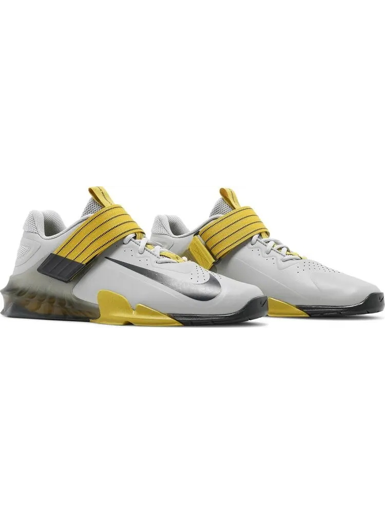 Кроссовки Nike Savaleos 'Grey Fog Bright Citron' — изображение 8 из 8, серый