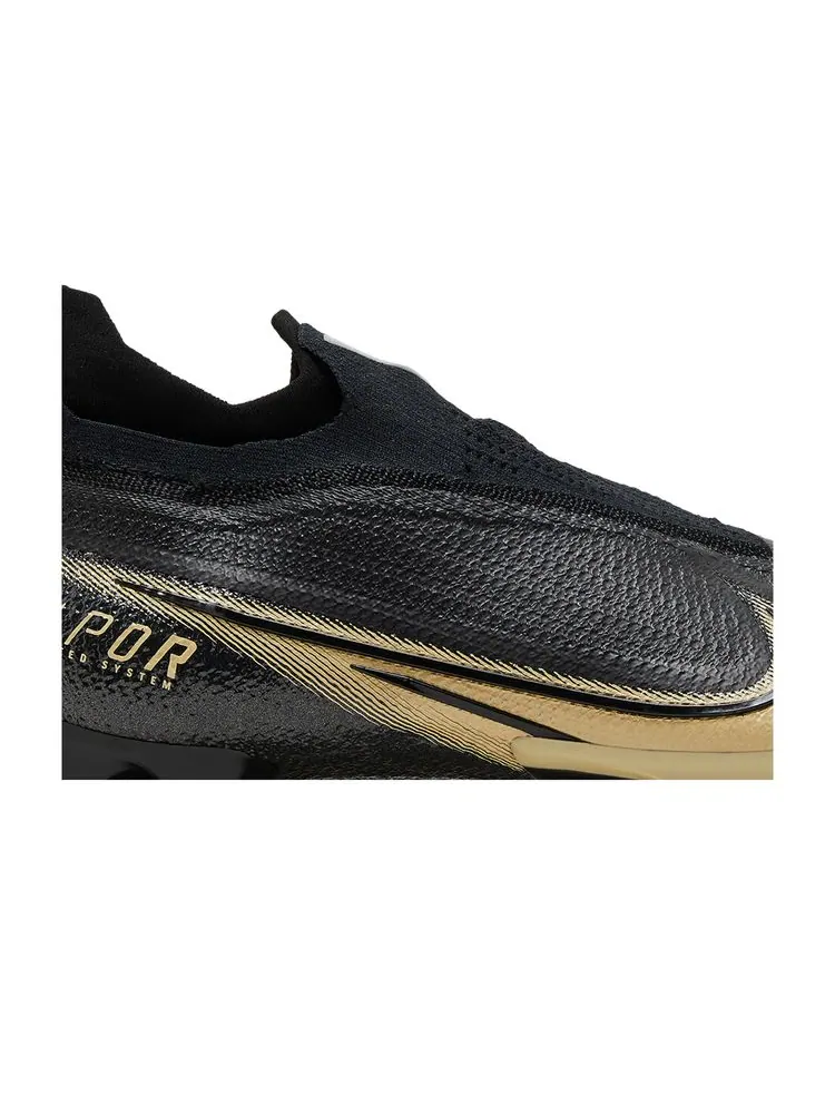 Кроссовки Vapor Edge Elite 360 Flyknit 'Black Gold' — изображение 2 из 8, черный золотистый