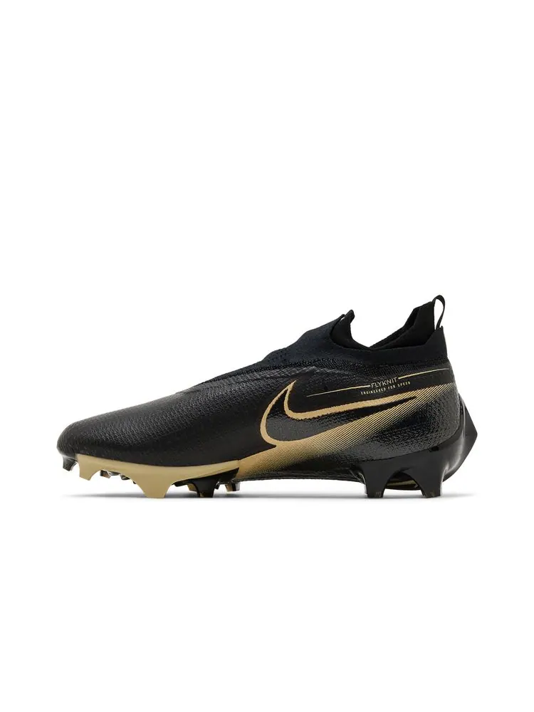 Кроссовки Vapor Edge Elite 360 Flyknit 'Black Gold' — изображение 3 из 8, черный золотистый
