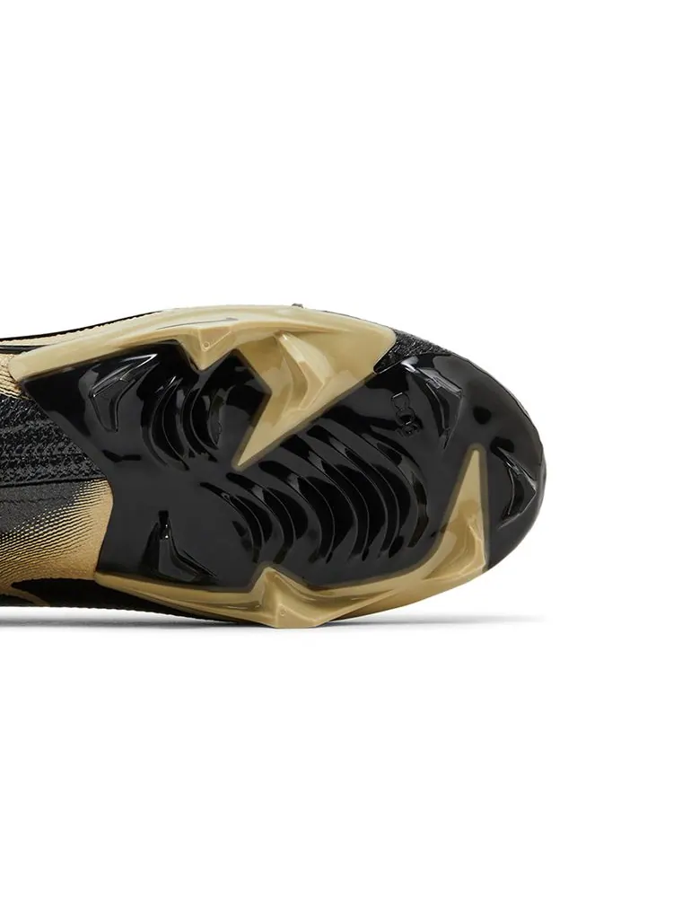 Кроссовки Vapor Edge Elite 360 Flyknit 'Black Gold' — изображение 5 из 8, черный золотистый