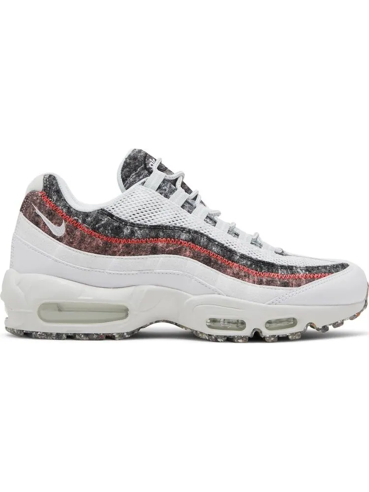 Кроссовки Nike Air Max 95 M2Z2 'Recycled Wool Pack - White Bright Crimson' — изображение 1 из 8, белый