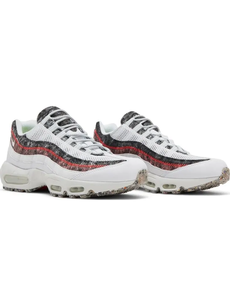 Кроссовки Nike Air Max 95 M2Z2 'Recycled Wool Pack - White Bright Crimson' — изображение 8 из 8, белый