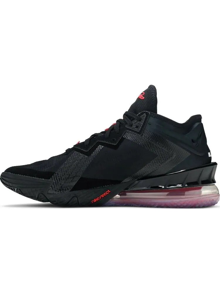 Кроссовки Nike LeBron 18 Low 'Bred' — изображение 3 из 8, черный