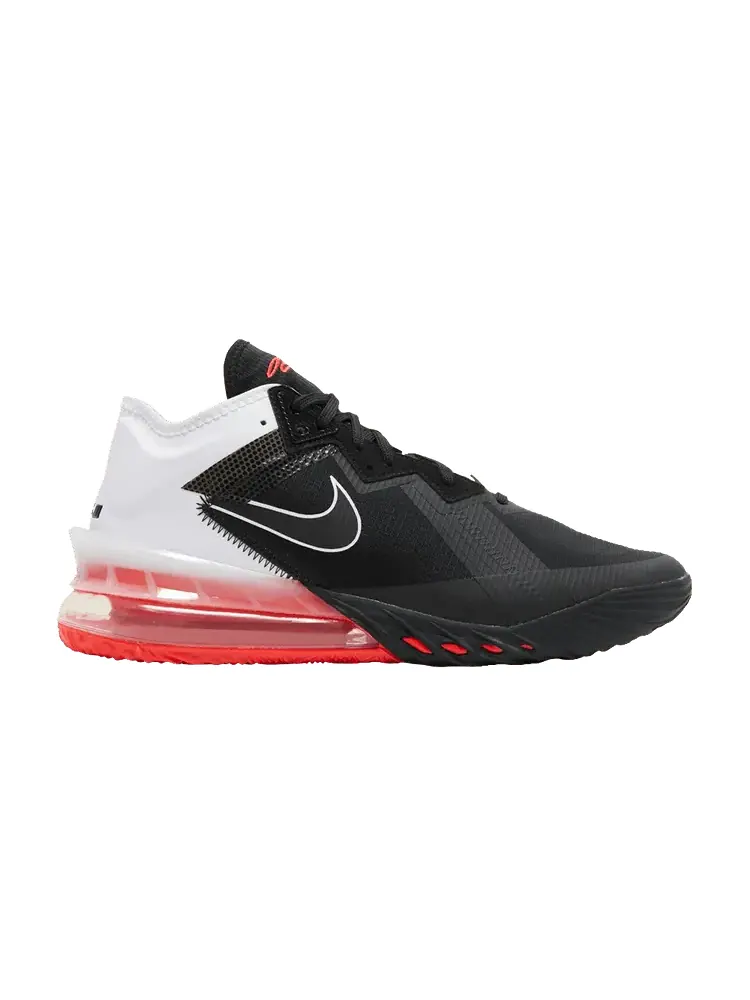 Кроссовки Nike LeBron 18 Low 'Heart of Lion' — изображение 1 из 9, черный/яркий/белый