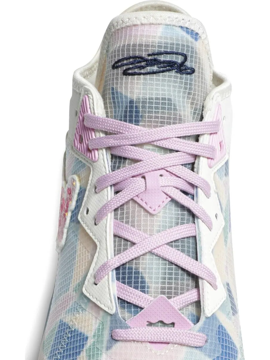 Кроссовки Nike atmos x LeBron 18 Low 'Sakura' — изображение 10 из 10, розовый