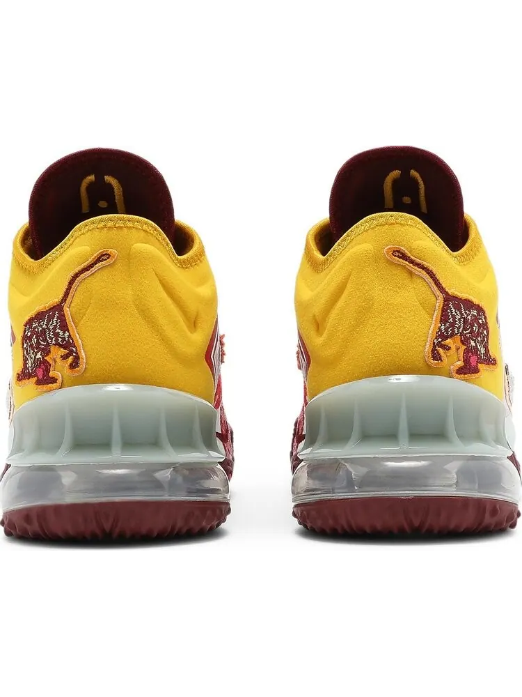 Кроссовки Nike Mimi Plange x LeBron 18 Low 'Higher Learning' — изображение 6 из 8, белый