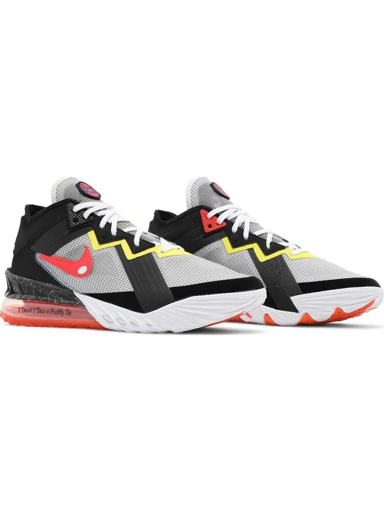 Кроссовки Nike Space Jam x LeBron 18 Low 'Sylvester x Tweety' — изображение 8 из 8, серый